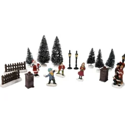 Gifi Accessoires village de Noël^ Décoration Extérieure De Noël