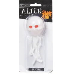 Sale Gifi Alien blanc aux yeux rouges