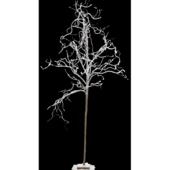 Gifi Arbre de Noël enneigé blanc effet neige H 130 cm^ Décoration Intérieure De Noël