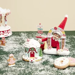 Gifi Arche lumineuse à poser pour village animé de Noël^ Décoration Intérieure De Noël