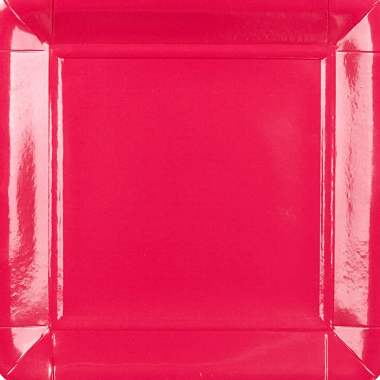 Clearance Gifi Assiette carton framboise x8