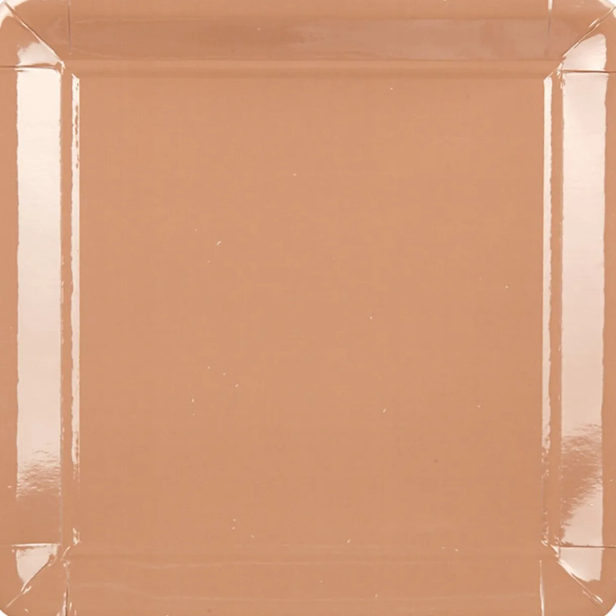 Clearance Gifi Assiette carton marron x8