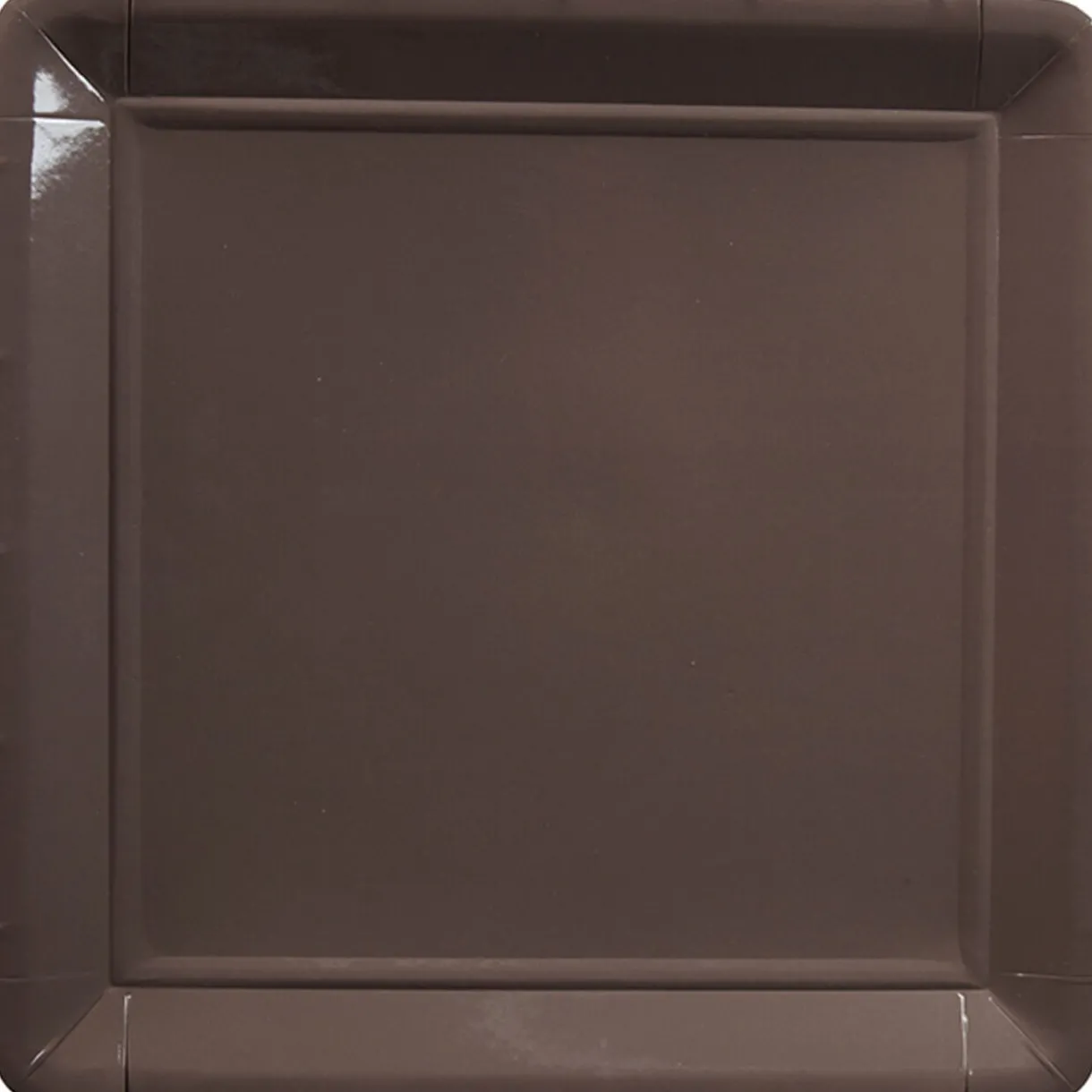 Sale Gifi Assiette en carton marron x8