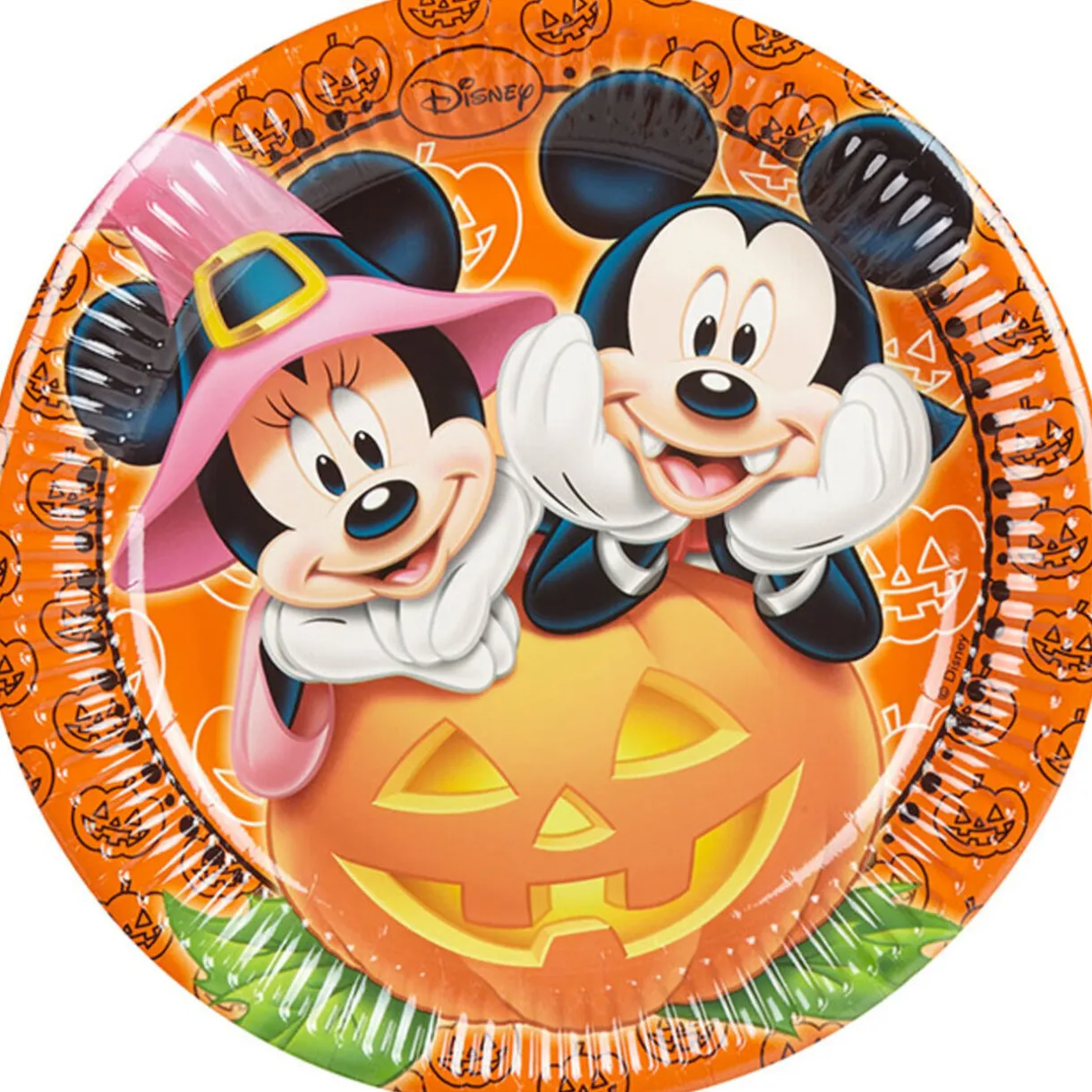 Sale Gifi Assiette en carton Mickey Halloween x8