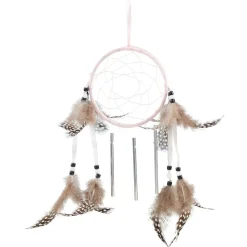 Gifi Attrape-rêve de Noël avec plumes à suspendre^ Décoration Sapin