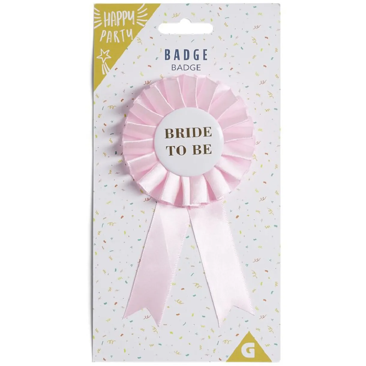 Outlet Gifi Badge future mariée en tissu