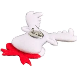 Outlet Gifi Badge lumineux Noël rouge et blanc - 4 modèles