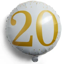 Sale Gifi Ballon alu 20 ans Ø46cm