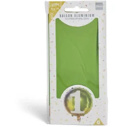 Sale Gifi Ballon alu chiffre 1 métallisé multicolore Ø45cm