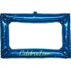Outlet Gifi Ballon alu forme cadre photo avec accessoires photobooth 10 personnes