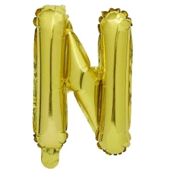 Outlet Gifi Ballon aluminium happy new year doré 34cm