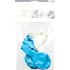 Best Gifi Ballon baptême bleu et blanc x6