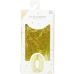 Sale Gifi Ballon chiffre 0 aluminium
