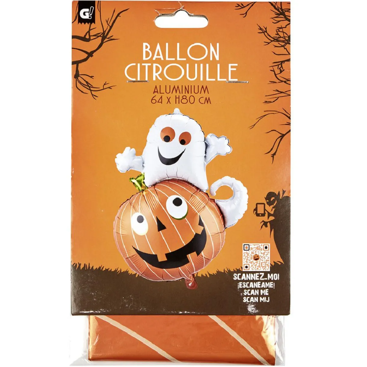 Clearance Gifi Ballon citrouille et fantôme Halloween