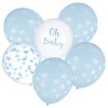 Outlet Gifi Ballon décor Baby rose ou bleu x6
