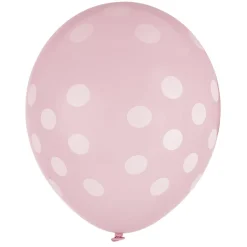 Outlet Gifi Ballon décor Baby rose ou bleu x6
