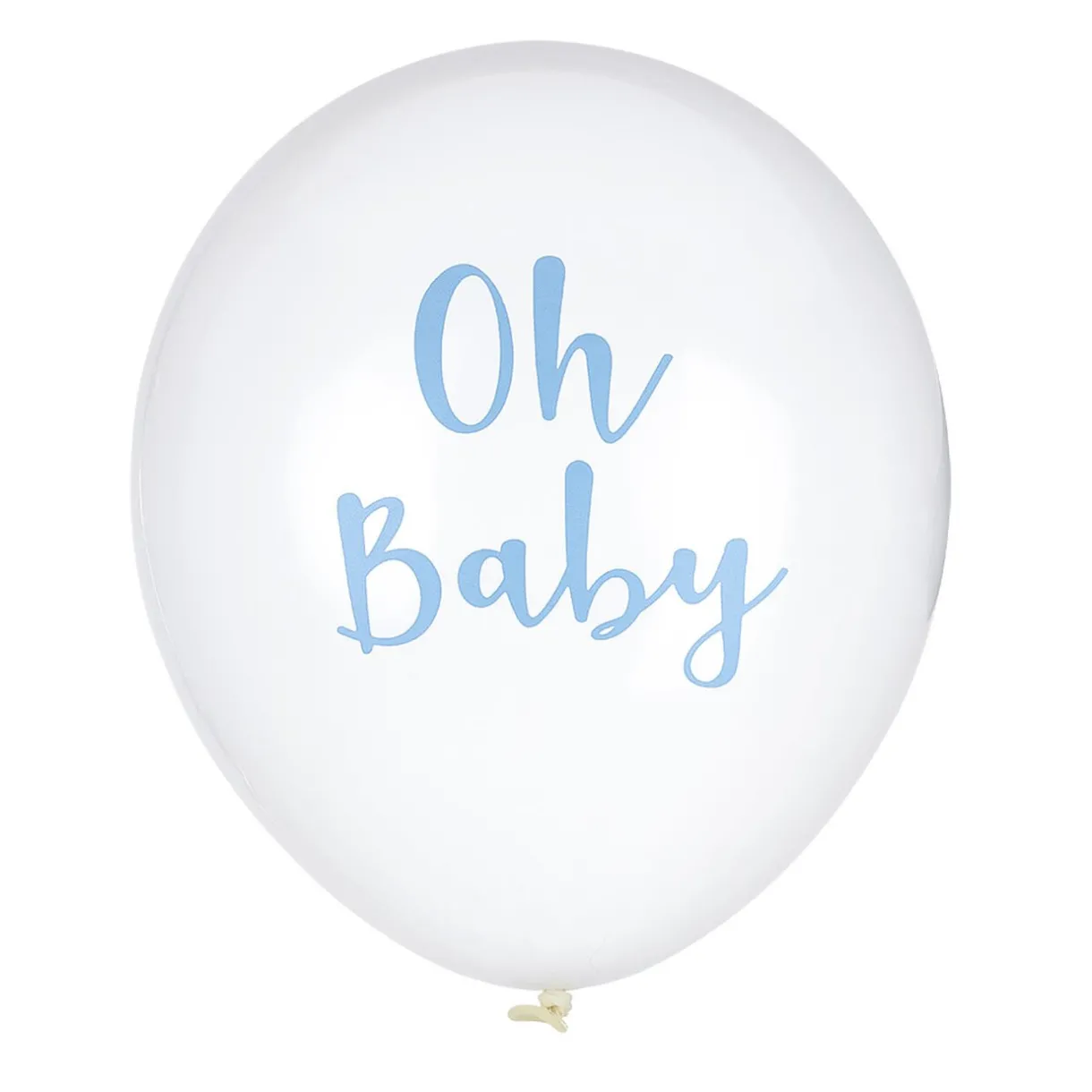 Outlet Gifi Ballon décor Baby rose ou bleu x6