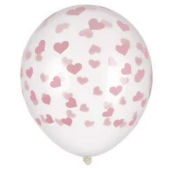 Outlet Gifi Ballon décor Baby rose ou bleu x6