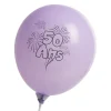 Sale Gifi Ballon de baudruche anniversaire 50 ans multicolore x10