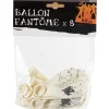 Sale Gifi Ballon de baudruche blanc motif fantôme Halloween x8