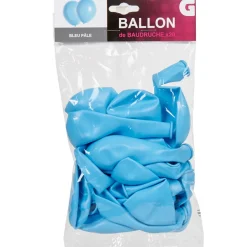 Sale Gifi Ballon de baudruche bleu turquoise x20