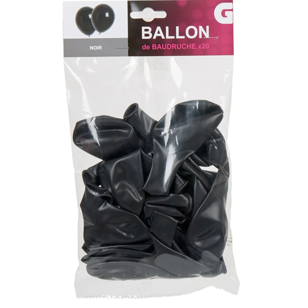 Online Gifi Ballon de baudruche noir x20