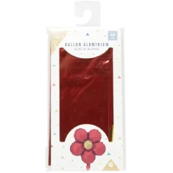 Clearance Gifi Ballon forme fleur, aluminium