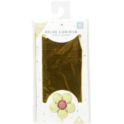 Clearance Gifi Ballon forme fleur, aluminium