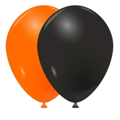 Sale Gifi Ballon Halloween noir et orange x30