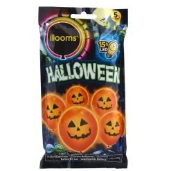 Sale Gifi Ballon LED citrouille Halloween x5
