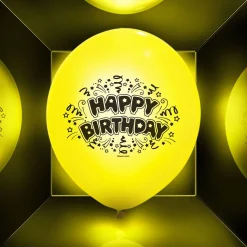 Best Gifi Ballon led coloré Happy Birthday x 5