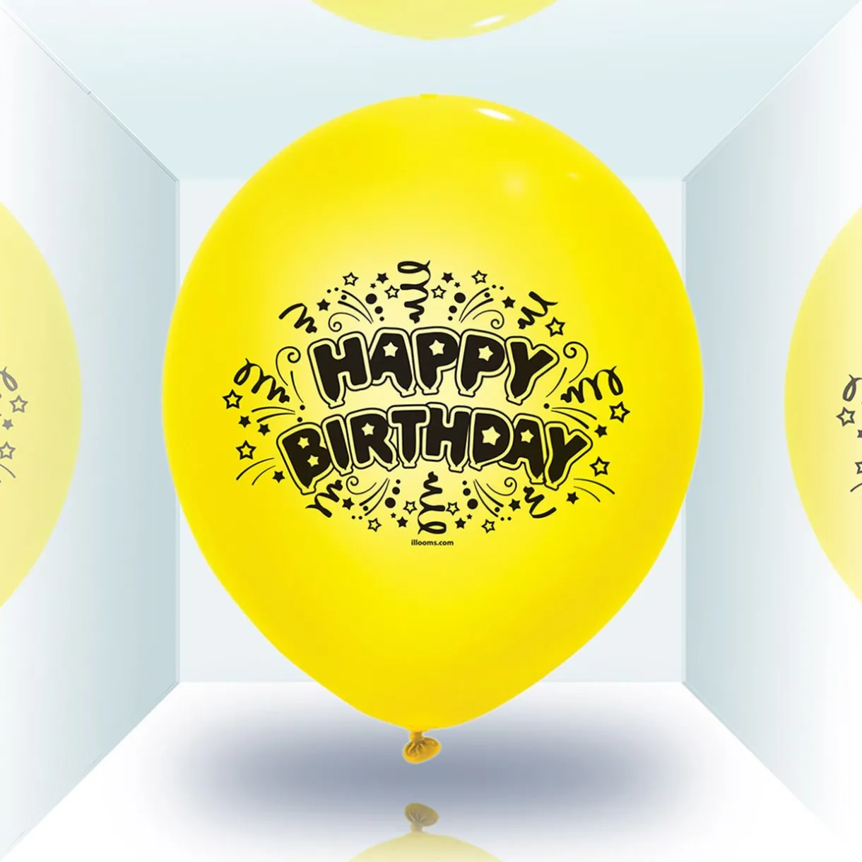 Best Gifi Ballon led coloré Happy Birthday x 5