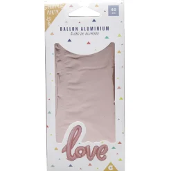 Sale Gifi Ballon LOVE en aluminium