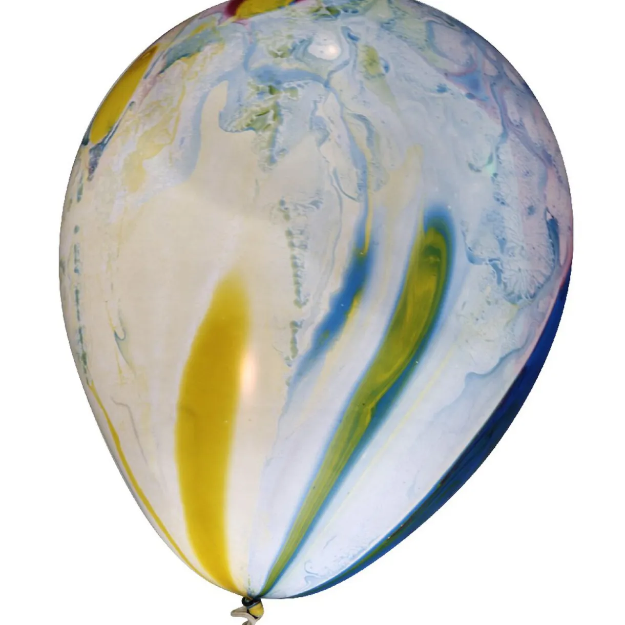 Clearance Gifi Ballon lumineux LED design marbre multicolore x4