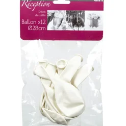 Best Gifi Ballon mariage blanc x12