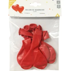 Clearance Gifi Ballon rouge en forme de coeur x8