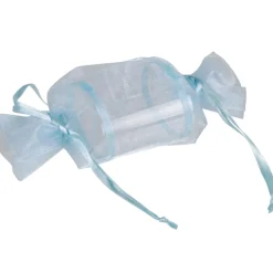 Outlet Gifi Ballotin à dragées bleu x4