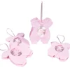 Clearance Gifi Ballotin grenouillère à dragées rose x4