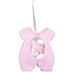 Clearance Gifi Ballotin grenouillère à dragées rose x4