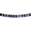 Clearance Gifi Bannière happy new year 300cm violet