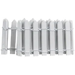 Gifi Barrière blanche pour village de Noël L.40 cm^ Décoration Intérieure De Noël
