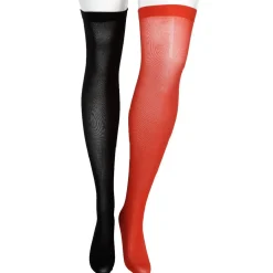 Sale Gifi Bas de collant Halloween orange noir