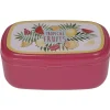 Sale Gifi Bento rose décor fruits exotiques multicolores