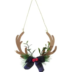 Gifi Bois de renne de Noël à suspendre^ Décoration Sapin
