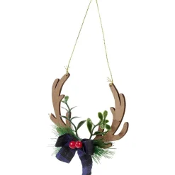 Gifi Bois de renne de Noël à suspendre^ Décoration Sapin