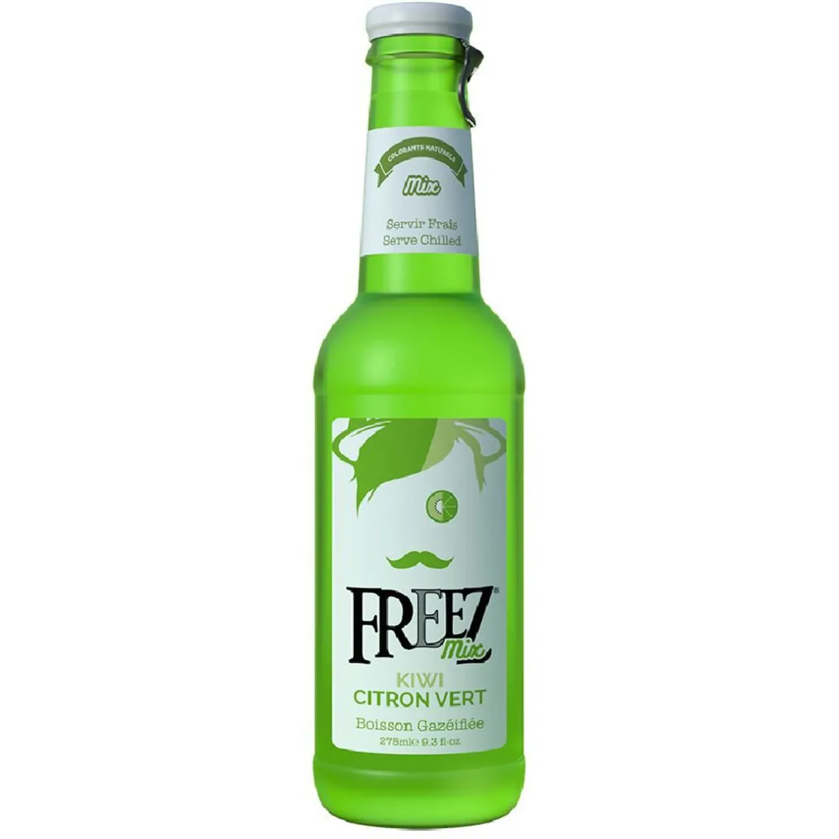 Hot Gifi Boisson gazeuse Freez kiwi citron vert 27,5cl