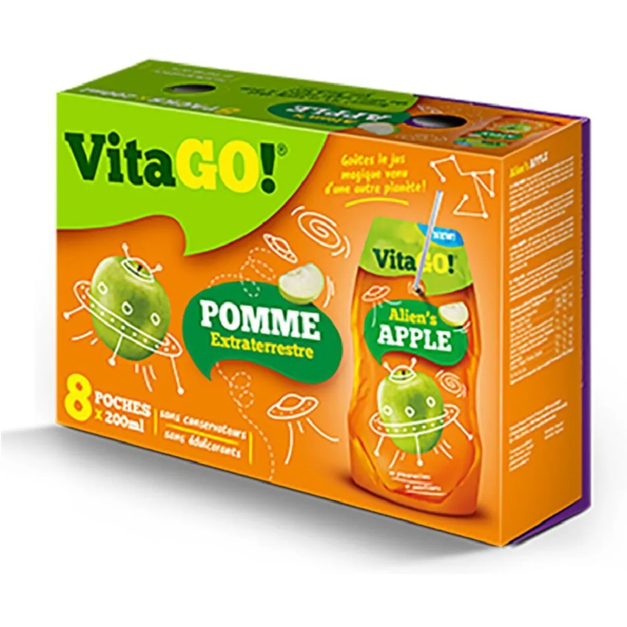 Hot Gifi Boisson pomme Vitago 20cl x8