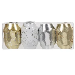 Gifi Bolduc doré argenté L10 m x 4^ Loisirs Créatifs Et Emballage Cadeau