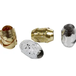 Gifi Bolduc doré argenté L10 m x 4^ Loisirs Créatifs Et Emballage Cadeau