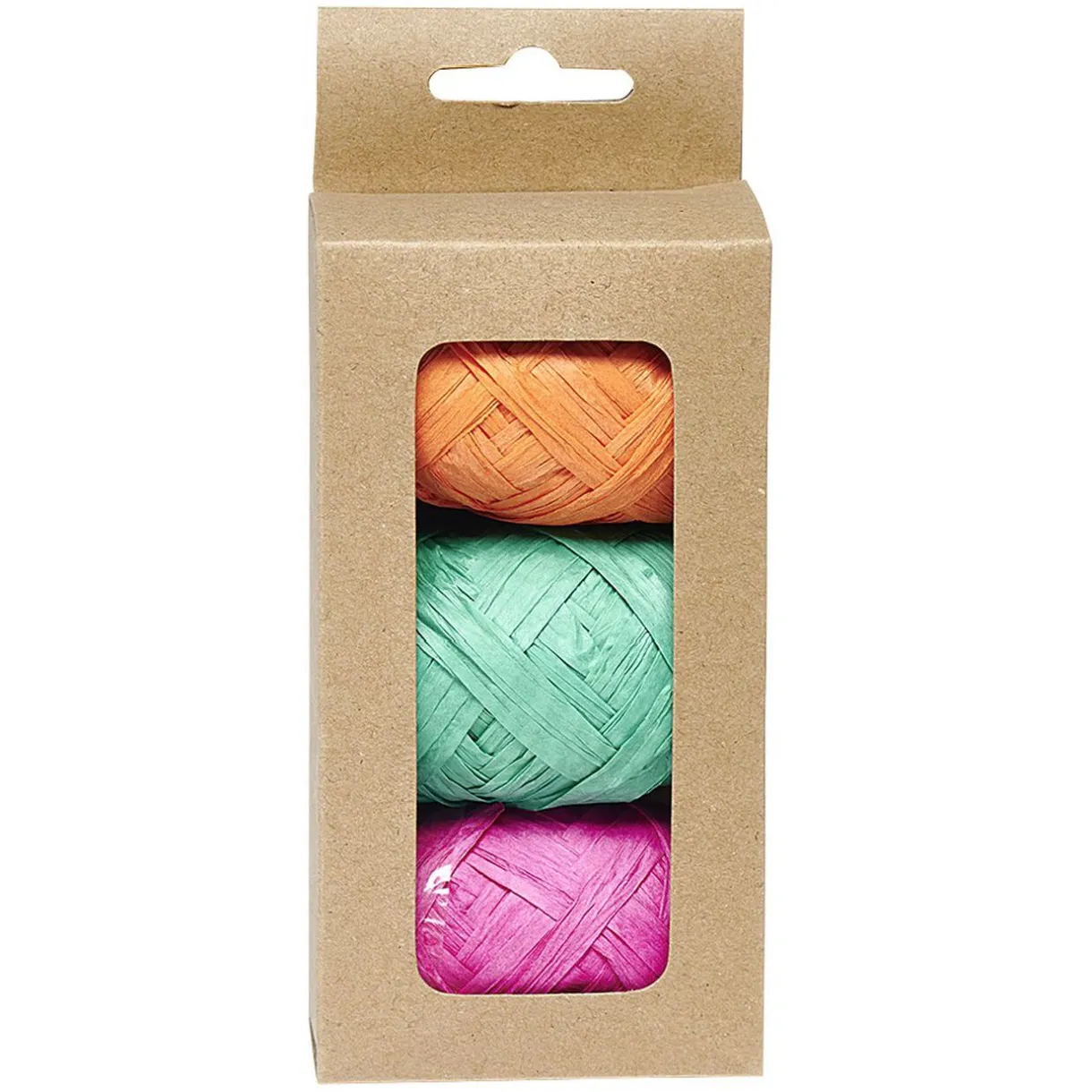 Gifi Bolduc en raffia x3^ Loisirs Créatifs Et Emballage Cadeau